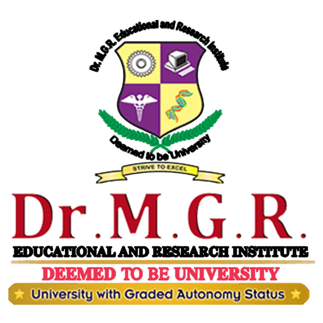 Dr. M.G.R. EDUCATIONAL AND RESEARCH INSTITUTE Logo